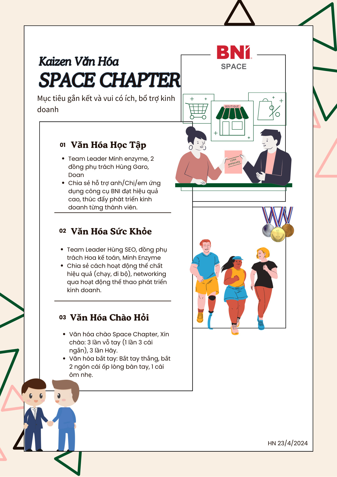 Kaizen Văn Hóa Bni Space Chapter site BNI Space Chapter