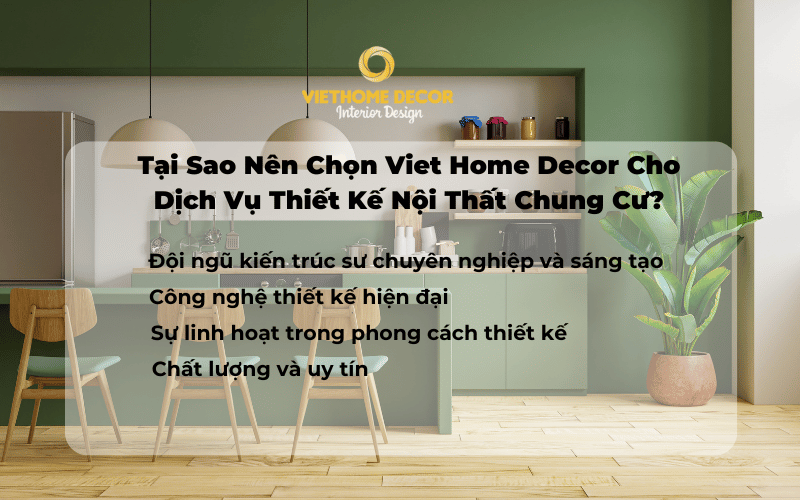 dịch vụ thiết kế nội thất chung cư