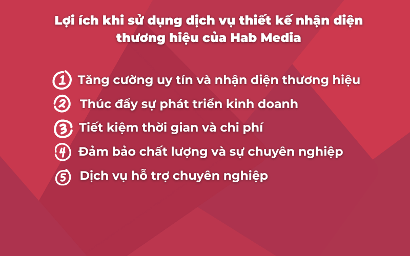 lợi ích khi sử dụng dịch vụ thiết kế nhận diện thương hiệu