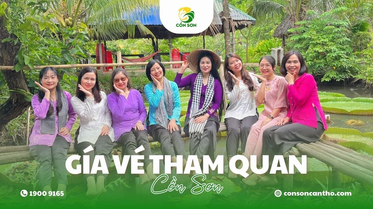 Bảng giá vé tham quan Cồn Sơn