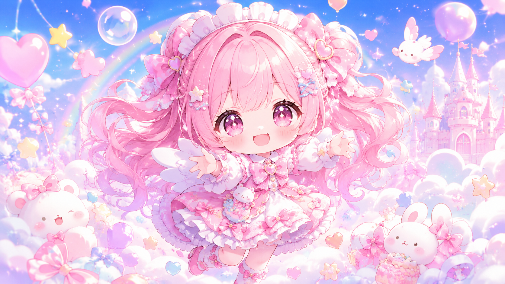 Hình nền chibi cute