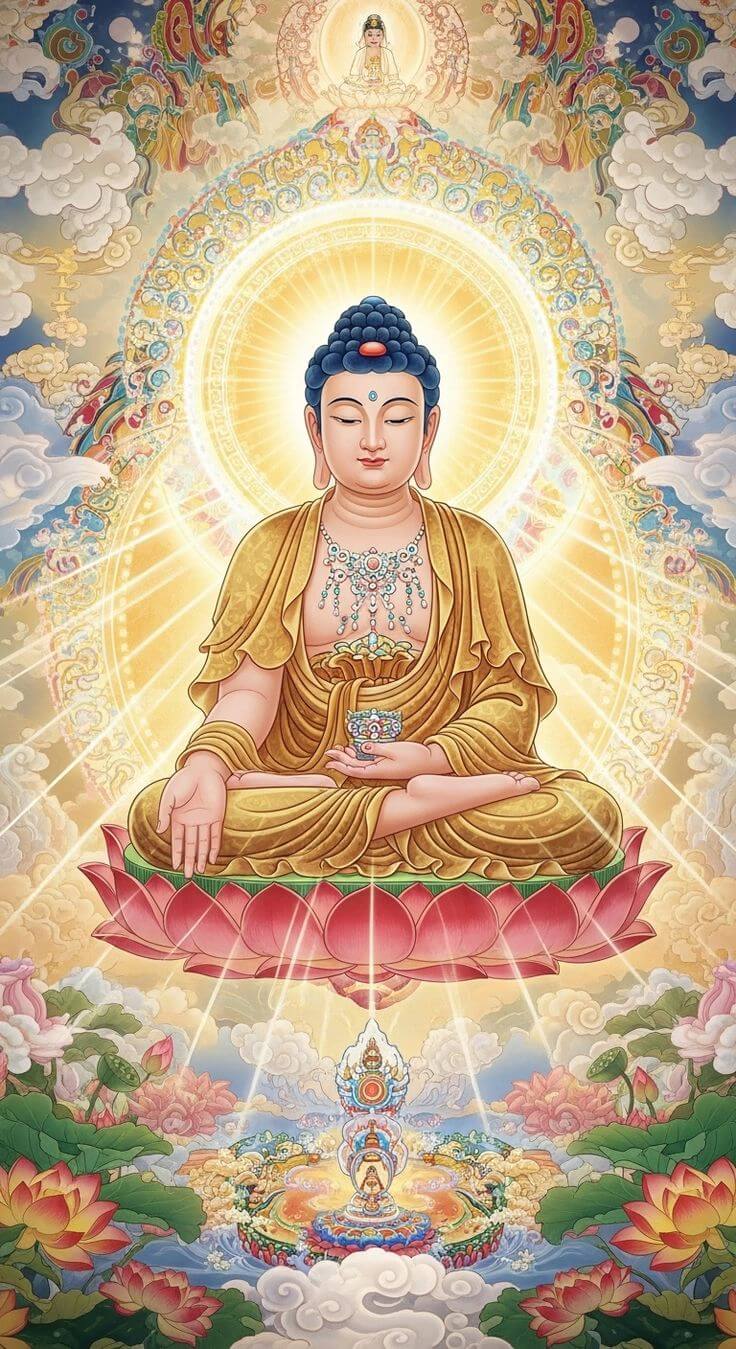 Hình Nền Hoa Sen Phật Giáo