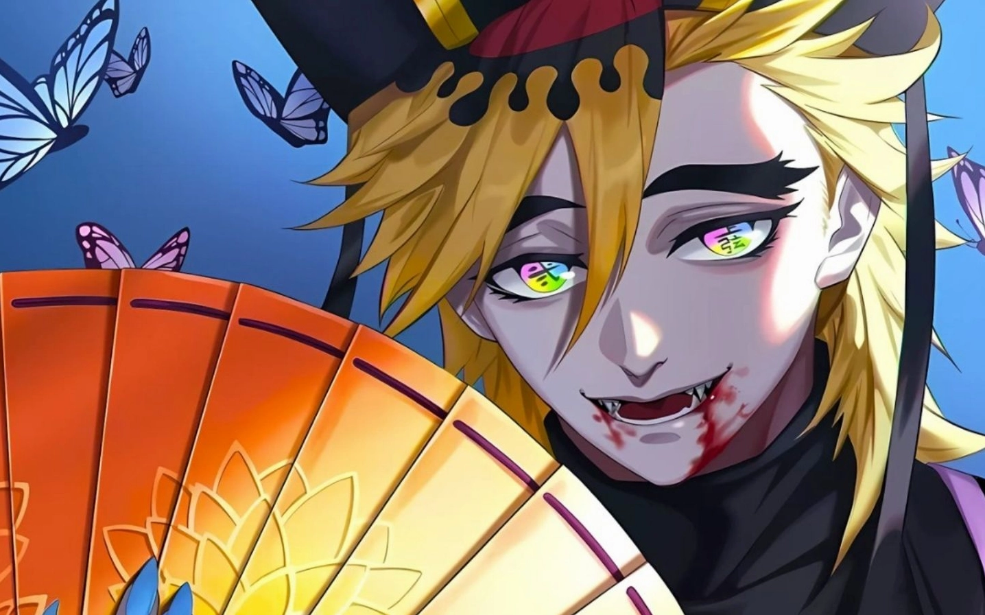 Hình nền một nhân vật anime nam ngầu và lạnh lùng trong bóng tối