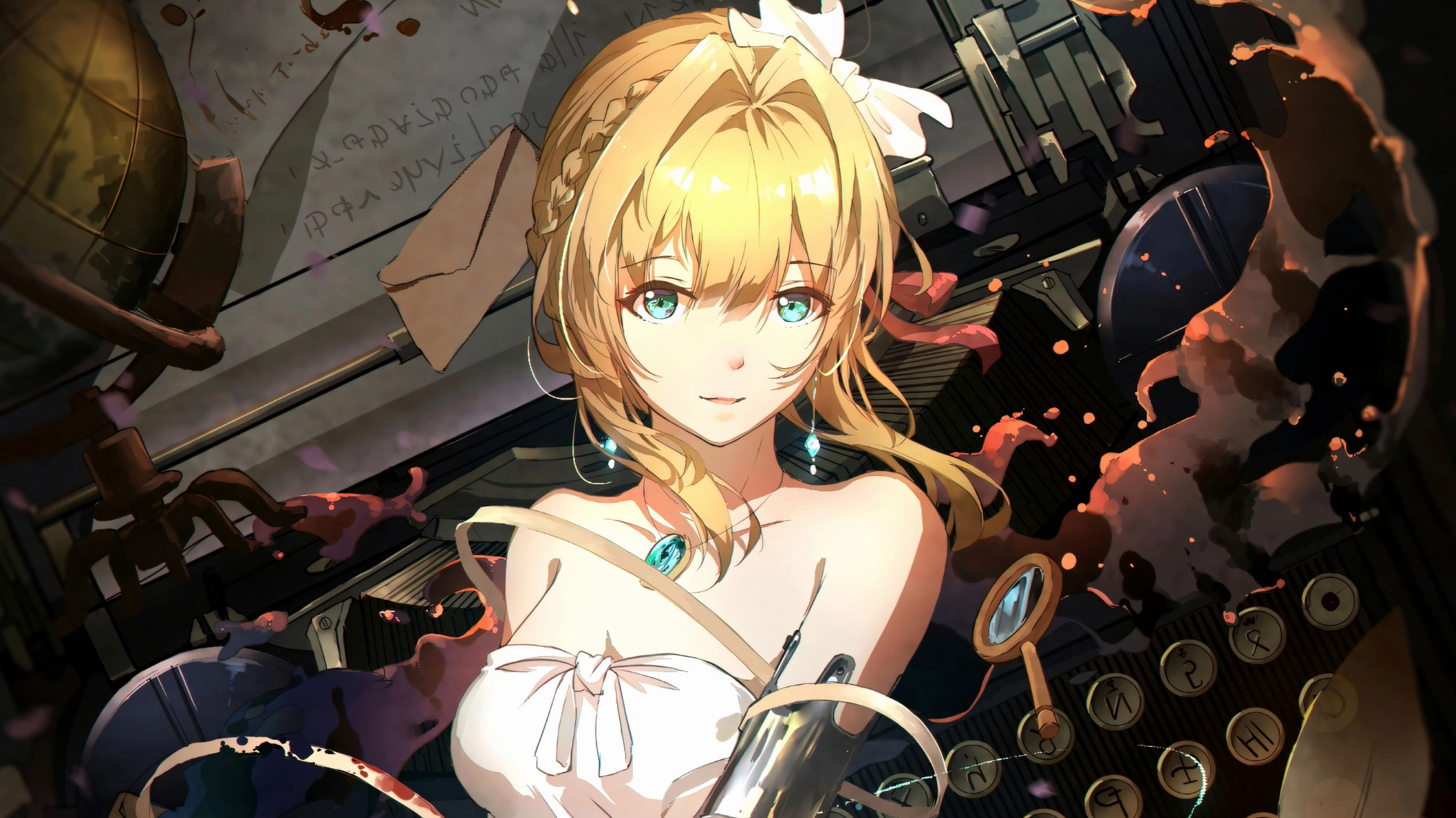 Tổng hợp hình nền máy tính 4K chủ đề anime và động vật dễ thương