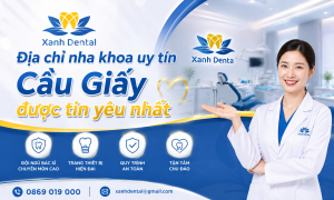 Bạn tìm địa chỉ niềng răng khấp khểnh Nhổn uy tín? Khám phá Nha Khoa Xanh Dental CS2 (93 Phố Nhổn) - chỉnh nha răng mọc lệch không đau, bác sĩ giỏi, trả góp 0%.