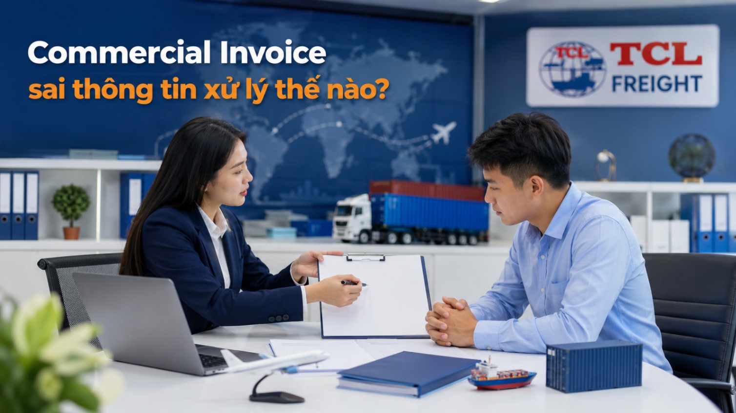 Commercial Invoice sai thông tin xử lý thế nào cho đúng
