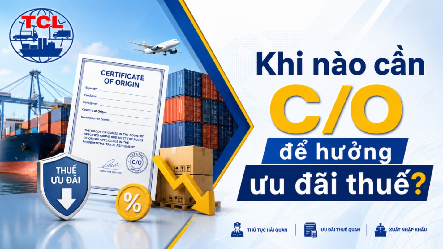 C/O để hưởng ưu đãi thuế và những lưu ý quan trọng